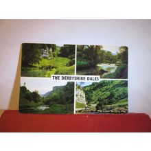 multiview, THE DERBYSHIRE DALES . unused postcard PLC16661 =