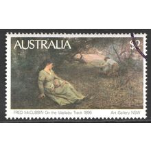 AUSTRALIA 1981: PAINTING DEFINITIVE - $2 ON THE WALLABY TRACK USED (G6)