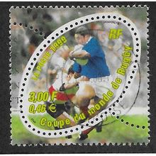 FRA 1999 3F 'RUGBY WORLD CUP' FINE USED (EBID58-091)