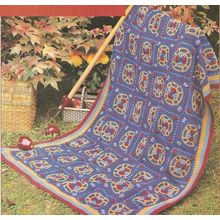 Crochet Afghan Pattern Kaleidescope Afghan