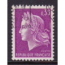 FRANCE 1967 REPUBLIC 30c USED SG1768