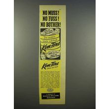 1946 Sherwin-Williams Kem-Tone Paint Ad - No Muss!