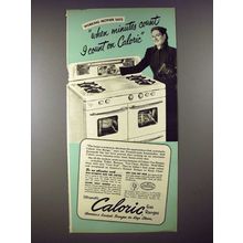 1952 Ultramatic Caloric Gas Range Ad - Minutes Count!