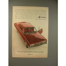 1965 Chrysler 300 4-Door Hardtop Car Ad!