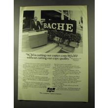 1973 SCM Copiers Ad - Bache & Co