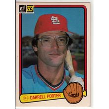 1983 Donruss baseball card 278 Darrell Porter