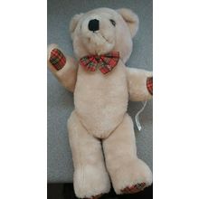 Vintage Bear by Playkers Toys Children Love Movable Joints 12" - Light Beige