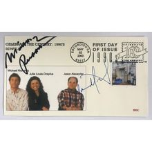 Michael Richards & Jason Alexander Signed Autographed "Seinfeld" First Day Cover