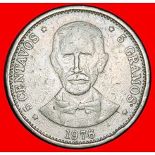 Ⰶ GERMANY:DOMINICAN★5 CENTAVOS 1876-1976 DUARTE (1813-1876)★LOW START★NO RESERVE