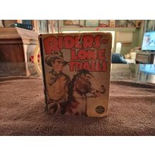 Big Little Book Riders Of Lone Trails # 1425 By Steve Saxton 5.0 Excellent 1938