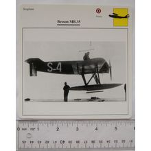 Besson MB.35 - France - Seaplane - Collectors Club Card