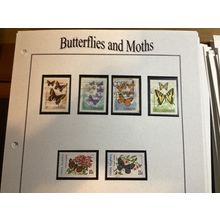 ICOLLECTZONE Canada and Cook Island Butterflies Sets (A700-24)