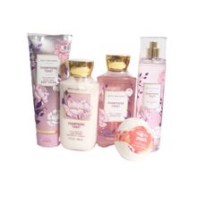 Bath & Body Works Champagne Toast Lotion, Gel, Mist, Shea Cream & Bath Fizzy