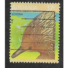AUS 1986 37c 'AUSTRALIAN WILDLIFE -ECHIDNA' (1ST SERIES)' FINE USED (EBID60-015)
