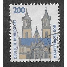 GER 1987 200pf 'TOURIST SIGHTS' FINE USED (EBID61-496)