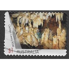 AUS 2017 $1.00 (S/A)'CAVES -CLIEFDEN CAVE' FINE USED (EBID63-902)