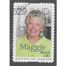 AUS 2014 60c(S/A) 'AUSTRALIAN LEGENDS - BEER A.M' FINE USED (EBID77-961)