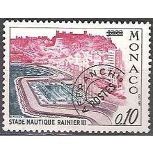 Monaco 1964 Michel 795 O Cote (2008) 1.00 € Stade nautique Rainier III