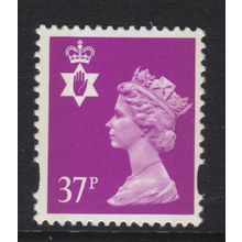 NI75 37p Bright Mauve NORTHERN IRELAND Unmounted Mint