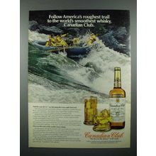1981 Canadian Club Whisky Ad - Missouri River