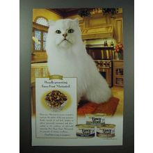 2003 Fancy Feast Marinated Cat Food Ad - Proudly