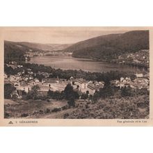 Gerardmer Spectacular French Antique Aerial Postcard