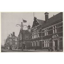Trafford Road Salford Manchester in 1908 Postcard