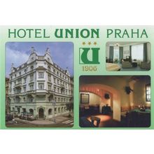 Hotel Union Praha Prague Restaurant Postcard