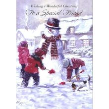 Wishing A Wonderful Christmas To A Dear Friend - 25704