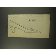 1956 Henri Bendel Gentle Pump Shoes Ad - The Gentle Pump