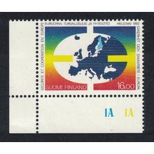 Finland European Security and Cooperation Corner 1992 MNH SG#1276