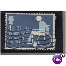 1975 GB HEALTH & HANDICAP FUNDS 4 1/2P F/U SG 970