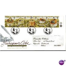 1995 'THE GLOBE' F.D.C (MIDSUMMERS NIGHT DREAM F.D.I CANCEL) (EBID523)
