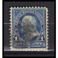 Used 264 1c Benjamin Franklin Fine RA1011