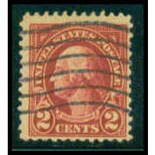 Used 554 2c George Washington Just Clears M09110