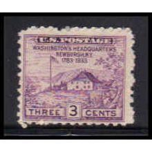 752 3c Washington's Hdqs Barely Clears MNH O4690