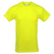 Milwaukee 414HV-M Men's MED WORKSKIN HI VIS Performance Short Sleeve T-Shirt