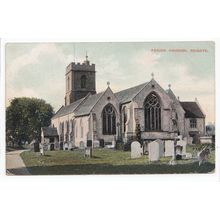 Reigate Parish Church Surrey 1907 Postcard