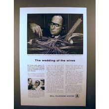 1958 Bell Telephone Ad - The Wedding of the Wires