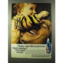 1973 Downy Fabric Softener Ad - The Tiger's Pajamas