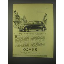 1949 Rover Cars Ad - Top mechanical quality