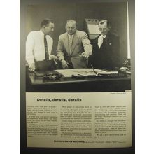 1955 Campbell-Ewald Advertising Ad - Details, details, details