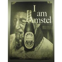 1959 Amstel Beer Ad - I am Amstel