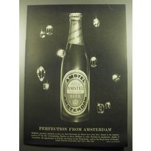 1959 Amstel Beer Ad - Perfection from Amsterdam