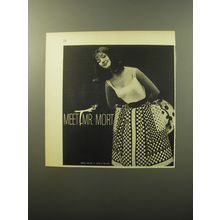 1960 Mr. Mort Fashion Ad - Meet Mr. Mort