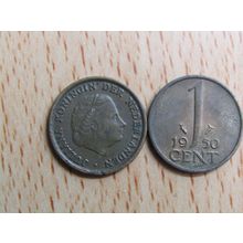 Netherlands 1950 1 Cent Coin
