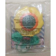 2001 McDonalds Fisher Price Under 3 Toy Sunflower Rattle Mint in Package