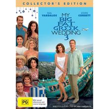 My Big Fat Greek Wedding 3 DVD | Nia Vardalos, John Corbett | Region 2 & 4
