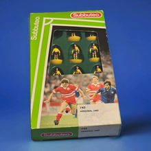 Subbuteo Lightweight Team Arsenal 2nd Ref 743 JVC LOGO IN CORRECT LABEL BOX