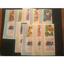 ICOLLECTZONE Burundi 260-264, C88-92 Olympics VF NH with corner tabs